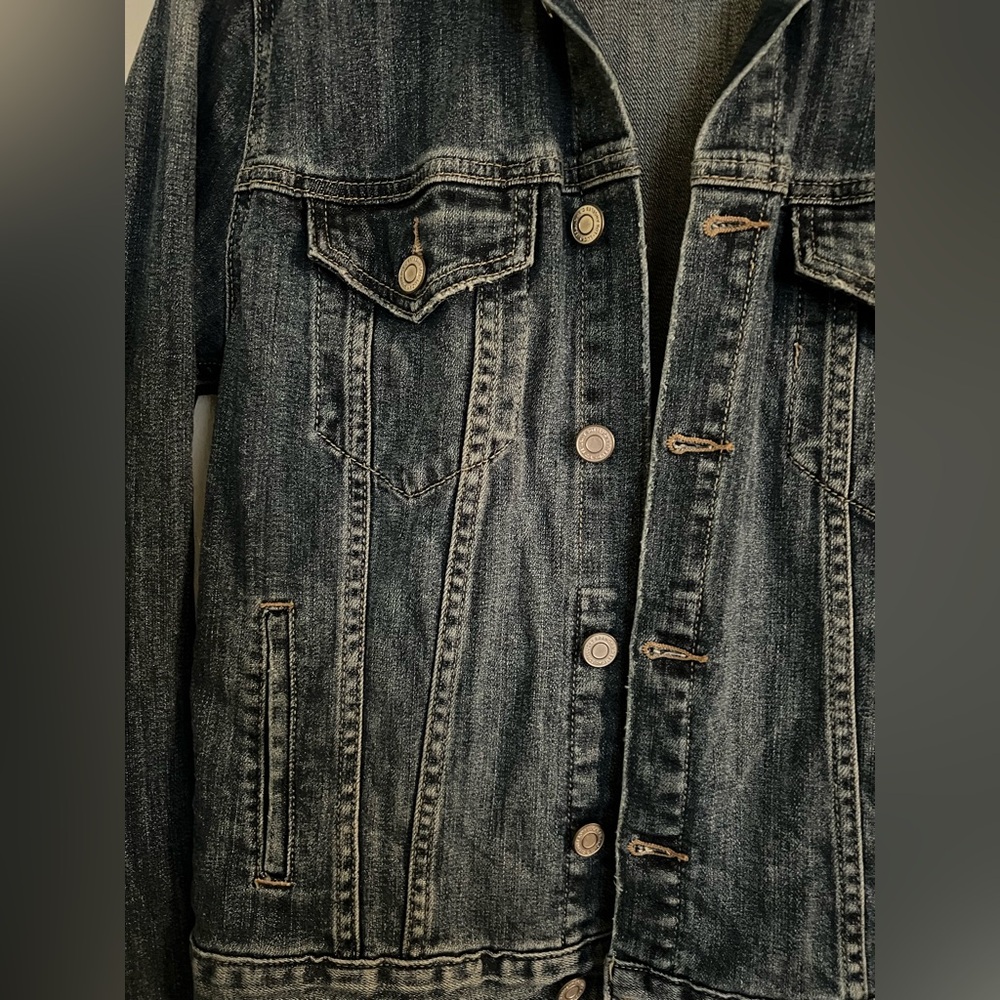 Lucky Brand Blue Denim Jean Jacket, Size M - Picture 4 of 12